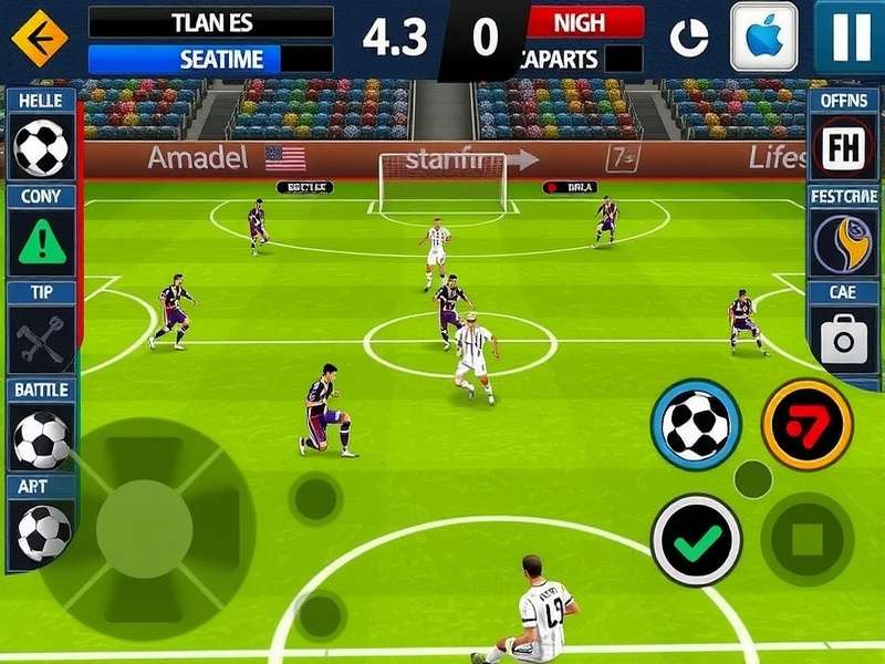 Surat Handball Titan control scheme and interface overview